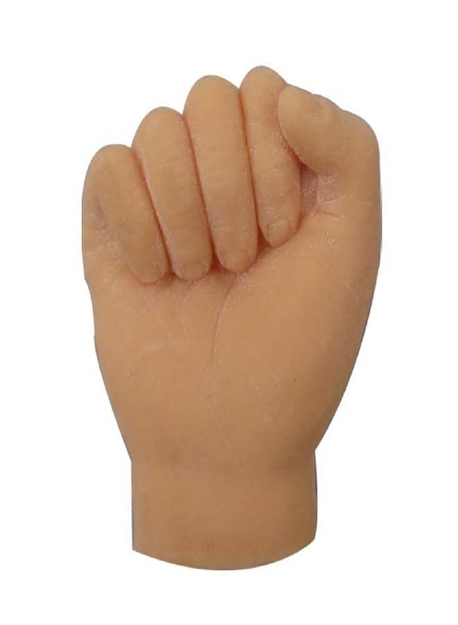 ذا جاج مجموعة ألعاب TheGag Finger-Hands، لعبة حجر ورقة مقص، 6 قطع، قطعتان من كل نوع، دمى أصابع صغيرة ناعمة الملمس، واقعية الملمس، هدية صغيرة مضحكة، هدية مثالية للأطفال، أشياء غريبة حقًا - Image 3